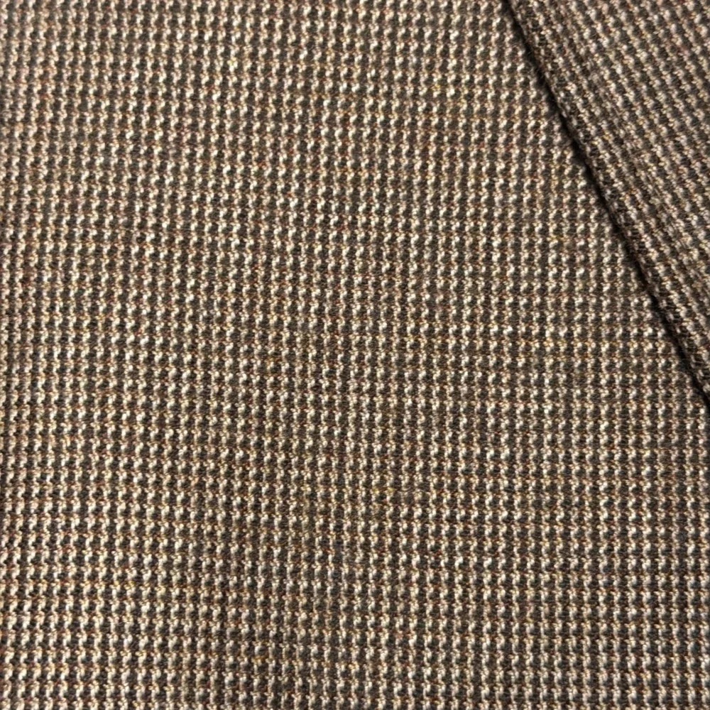 Aquascutum‎ Blazer Sport Coat Mens Brown Wool Tweed England Vintage 40 42
